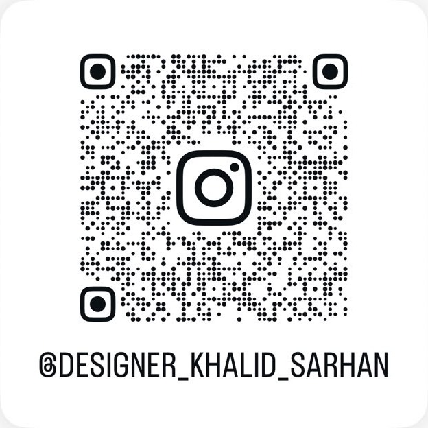 رمز QR لحساب انستغرام ‎@designer_khalid_sarhan